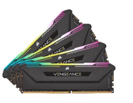 Corsair DDR4 Vengeance RGB PRO SL 32GB/3200 (4*8GB) Черный CL16