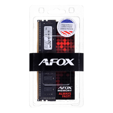 AFOX DDR4 16GB 3200MHZ MICRON CHIP CL22 XMP2 AFOX DDR4 16GB 3200MHZ MICRON CHIP CL22 XMP2