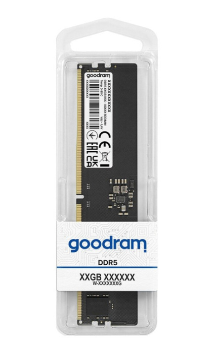 Goodram DIMM GR5600D564L46S/16G memory module 16 GB 1 x 16 GB DDR5 Goodram DIMM GR5600D564L46S/16G memory module 16 GB 1 x 16 GB DDR5