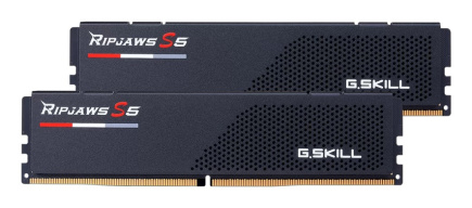 G.Skill Ripjaws S5 F5-6400J3648F16GX2-RS5K memory module 32 GB 2 x 16 GB DDR5 4800 MT/s G.Skill Ripjaws S5 F5-6400J3648F16GX2-RS5K memory module 32 GB 2 x 16 GB DDR5 4800 MT/s