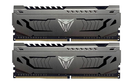 Patriot Memory DDR4 Viper Steel 64GB/3200(2*32GB) Grey CL16 Patriot Memory DDR4 Viper Steel 64GB/3200(2*32GB) Grey CL16