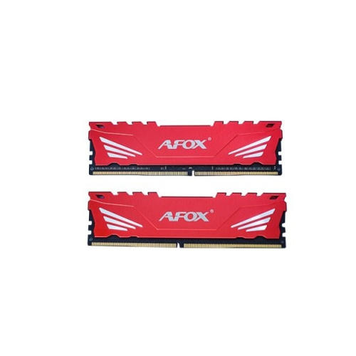 AFOX PC Memory - DDR4 16GB (2x8GB) Gaming 3200MHz CL16 XMP2 Red