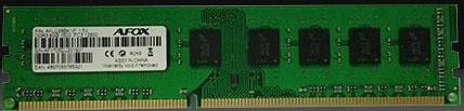 AFOX (Foxconn) DIMM - 8GB - DDR3 1600 MHz - CL11 - 1.5V with 1333/1066 Profiles