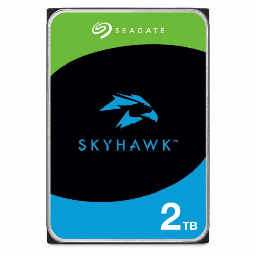 Seagate SkyHawk Surveillance HDD ST2000VX015 - Hard drive - 2 TB - internal - SATA 6Gb/s - buffer: 256 MB - 7200 RPM