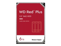WD Red Plus 6TB SATA 6Gb/s 3.5inch 258MB cache internal HDD Bulk