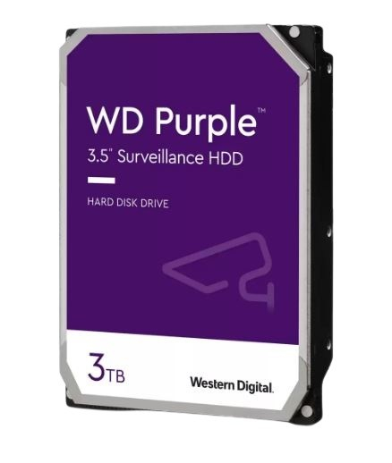 Western Digital Disc Purple 3TB 3.5 inches WD33PURZ
