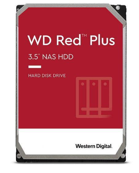 HDD|WESTERN DIGITAL|Red Plus|2TB|SATA|64 MB|5400 rpm|3,5