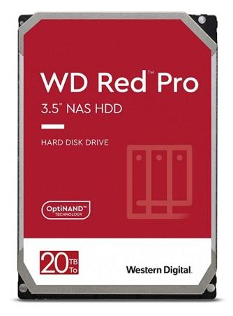 HDD|WESTERN DIGITAL|Red Pro|20TB|SATA|512 MB|7200 rpm|3,5