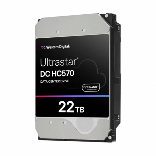 HDD|WESTERN DIGITAL ULTRASTAR|Ultrastar DC HC570|22TB|SATA|512 MB|7200 rpm|3,5