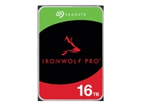 SEAGATE Ironwolf PRO Enterprise NAS HDD 16TB 7200rpm 6Gb/s SATA 256MB cache 8.9cm 3.5inch 24x7 for NAS & RAID Rackmount systems BLK