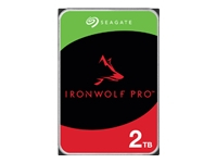 SEAGATE Ironwolf PRO Enterprise NAS HDD 2TB 7200rpm 6Gb/s SATA 256MB cache 8.9cm 3.5inch 24x7 for NAS & RAID Rackmount systems BLK