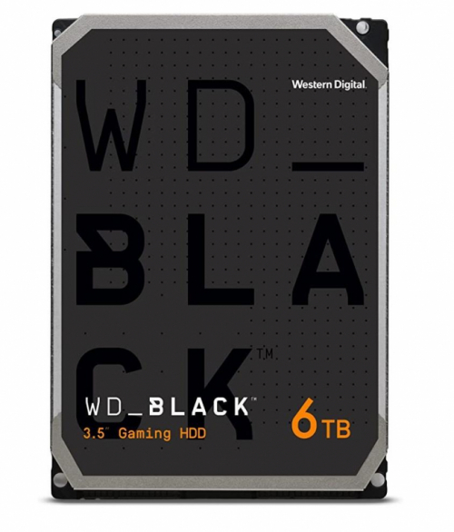 HDD|WESTERN DIGITAL|Black|6TB|SATA|128 MB|7200 rpm|3,5