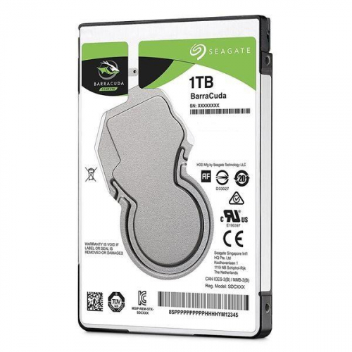 HDD|SEAGATE|Barracuda Pro|1TB|SATA 3.0|128 MB|7200 rpm|Discs/Heads 1/2|2,5