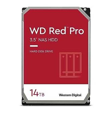 HDD|WESTERN DIGITAL|Red Pro|14TB|SATA|512 MB|7200 rpm|3,5