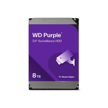 Western Digital Surveillance Hard Drive | Purple Surveillance WD85PURZ | 5640 RPM | 8000 GB WD85PURZ