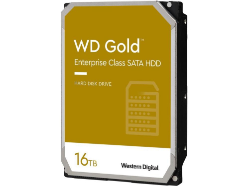 HDD|WESTERN DIGITAL|Gold|16TB|SATA 3.0|512 MB|7200 rpm|3,5