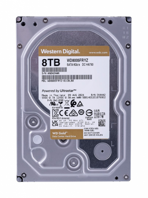 Western Digital Gold WD8005FRYZ internal hard drive 3.5