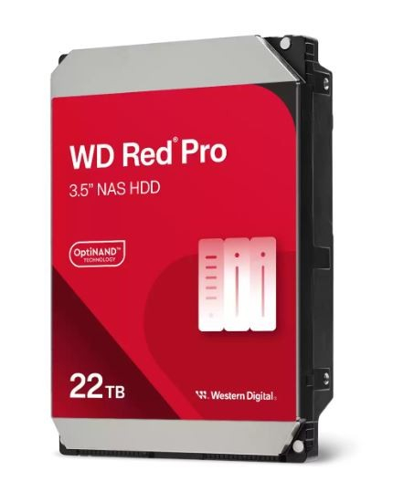 Western Digital Disc HDD Red Pro 22TB 3,5 512MB SATAIII/7200rpm