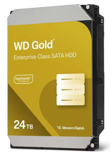 HDD|WESTERN DIGITAL|Gold|24TB|SATA|512 MB|7200 rpm|3,5