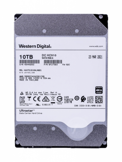 Western Digital Ultrastar He10 internal hard drive 10 TB 7200 RPM 256 MB 3.5