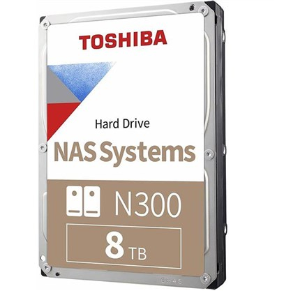 Toshiba N300 NAS internal hard drive 8 TB 7200 RPM 256 MB 3.5