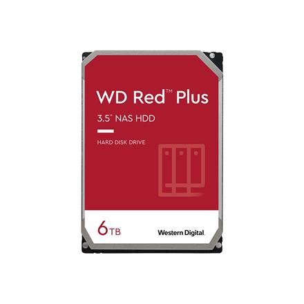 Western Digital | NAS Hard Drive | WD60EFPX | 5400 RPM | 6000 GB | 256 MB WD60EFPX