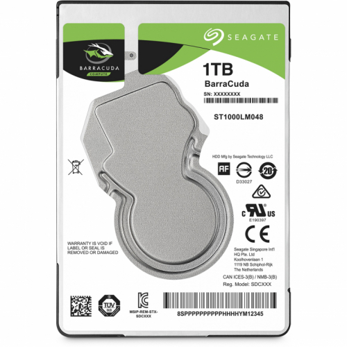 1TB Seagate ST1000LM048 5400RPM 128MB 7mm *Bring-In-Warranty*