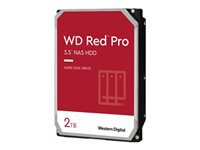 WD Red Pro 2TB SATA 6Gb/s 64MB Cache Internal 8.9cm 3.5inch 24x7 7200rpm optimized for SOHO NAS systems 1-24 Bay HDD Bulk