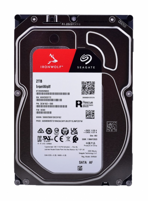 Seagate IronWolf internal hard drive 2 TB 256 MB 3.5