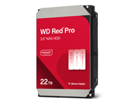 WD Red Pro NAS 22TB SATA 6Gb/s HDD 3.5inch internal 7200Rpm 512MB Cache 24x7 Bulk