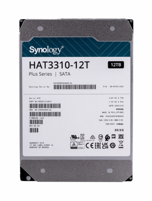 Synology HAT3310-12T internal hard drive 3.5