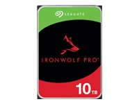 SEAGATE Ironwolf PRO Enterprise NAS HDD 10TB 7200rpm 6Gb/s SATA 256MB cache 8.9cm 3.5inch 24x7 for NAS & RAID Rackmount Systeme BLK