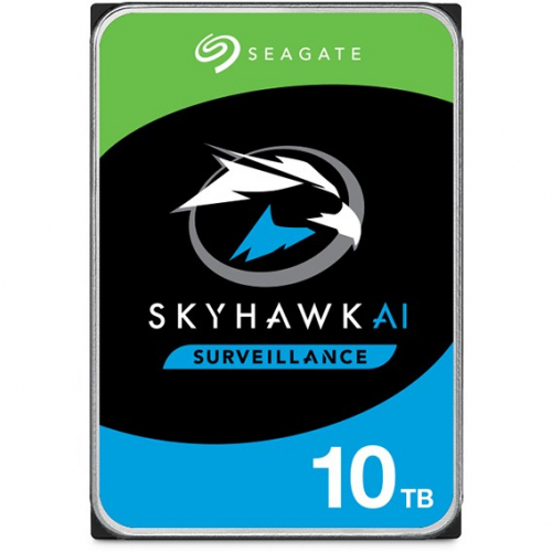 SEAGATE Surveillance AI Skyhawk 10TB HDD SATA 6Gb/s 256MB cache 8,9cm 3,5Zoll BLK