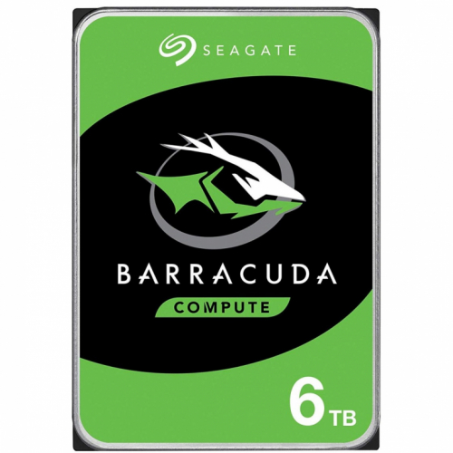 SEAGATE Desktop Barracuda 5400 6TB HDD 5400rpm SATA serial ATA 6Gb/s NCQ 256MB cache 8,9cm 3,5Zoll BLK Retail SinglePack