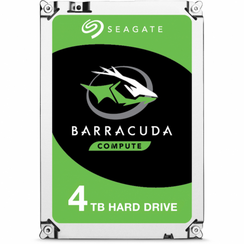 SEAGATE Desktop Barracuda 5400 4TB HDD 5400rpm SATA serial ATA 6Gb/s NCQ 256B cache 8,9cm 3,5Zoll BLK Retail SinglePack