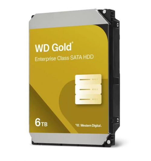 Western Digital Drive HDD WD Gold Enterprise 6TB 3,5 SATA WD6004FRYZ