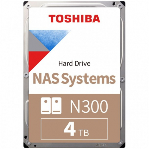 4TB Toshiba N300 HDWG740EZSTC 7200RPM 512MB retail