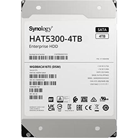 Synology | Hard Drive | HAT5300-4T | 7200 RPM | 4000 GB HAT5300-4T