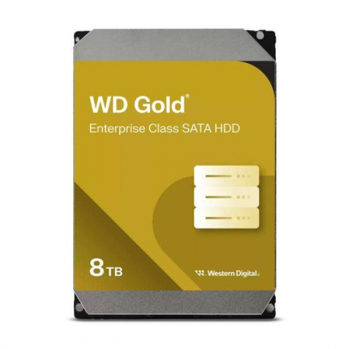 HDD|WESTERN DIGITAL|Gold|8TB|256 MB|7200 rpm|3,5