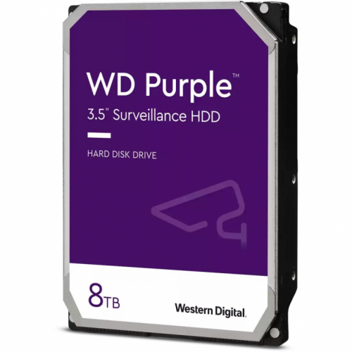 8TB WD WD85PURZ Purple Surveillance 5640RPM 256MB