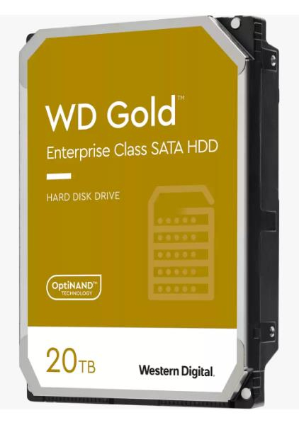 HDD|WESTERN DIGITAL|Gold|WD202KRYZ|20TB|SATA|512 MB|7200 rpm|3,5