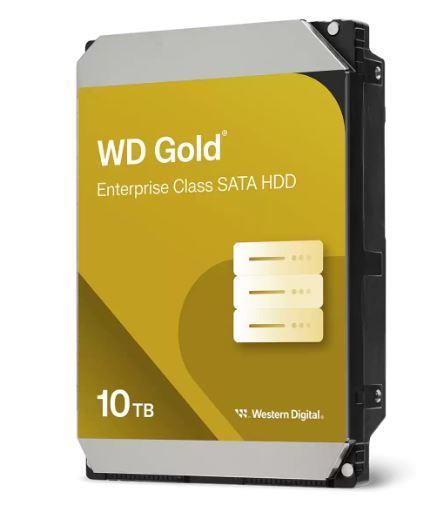 HDD|WESTERN DIGITAL|Gold|10TB|SATA 3.0|256 MB|7200 rpm|3,5