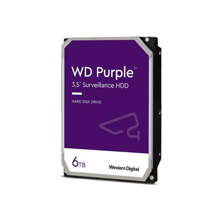 Western Digital | Hard Drive | Purple WD64PURZ | 5460 RPM | 6000 GB WD64PURZ