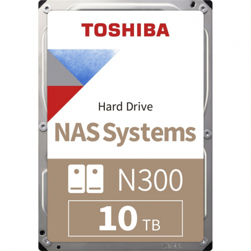 10TB Toshiba N300 HDWG71AEZSTA 7200RPM 512MB retail