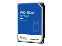 WD Blue 500GB SATA 6Gb/s HDD internal 3,5inch serial ATA 32MB cache 7200 RPM RoHS compliant Bulk