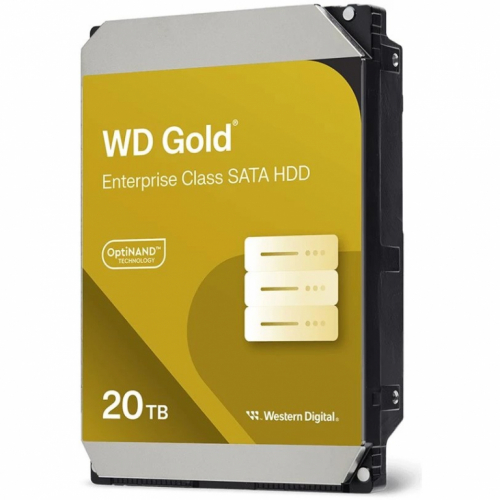 WD Gold 20TB HDD SATA 6Gb/s Enterprise 8.89cm 3.5Zoll 512MB cache 350230