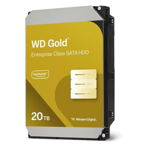 Western Digital Drive HDD GOLD Enterprise 20TB 3,5 SATA WD203KRYZ