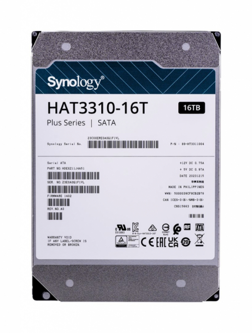 Synology HAT3310-16T internal hard drive 3.5