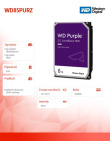 Western Digital Purple 8TB 3.5 inch WD85PURZ Hard Drive