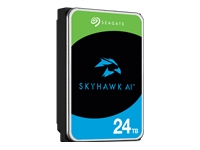 SEAGATE Surveillance Video Optimized AI Skyhawk 24TB HDD SATA 6Gb/s 512MB cache 3.5inch CMR Helium